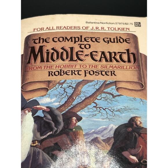 Complete guide to Middle-Earth Hobbit to Silmarillion Foster Paperback - Picture 4 of 10